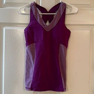 Champion Women’s Purple Athletic Tank Top‎ Size Small